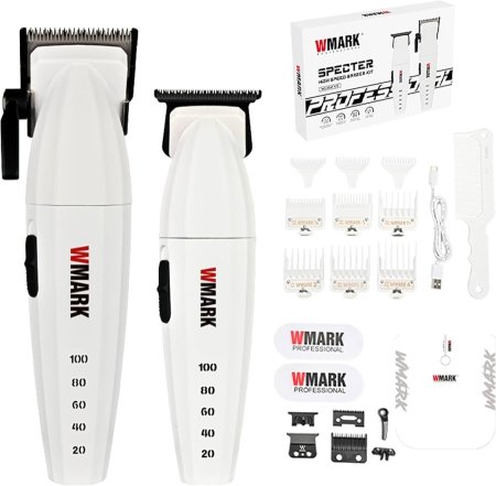 مجموعة قص الشعر الاحترافية دبليو مارك سرعة عالية  WMARK NG-8632KIT
